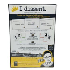 I Dissent A Game Of Supreme Court Opinions Ruth Bader Ginsburg